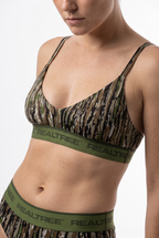 The Barking Up | Realtree x Shinesty Bark Camouflage Boob Hammock™ Plunge Bralette - Shinesty