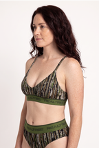 The Barking Up | Realtree x Shinesty Bark Camouflage Boob Hammock™ Plunge Bralette - Shinesty