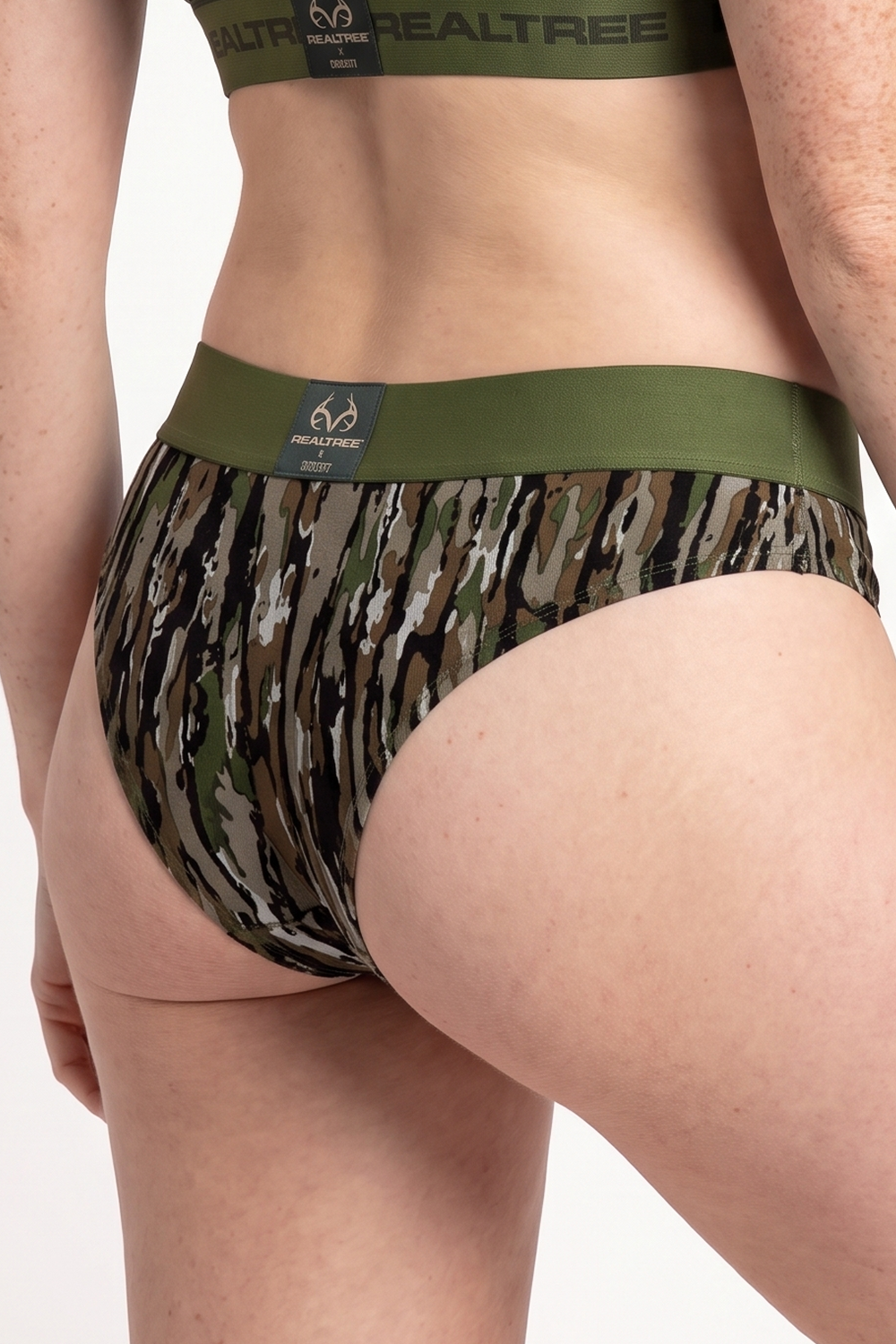 The Barking Up | Realtree x Shinesty Bark Camouflage Cheeky Underwear with Waistband