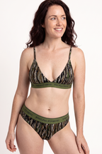The Barking Up | Realtree x Shinesty Bark Camouflage Thong Underwear with Waistband - Shinesty