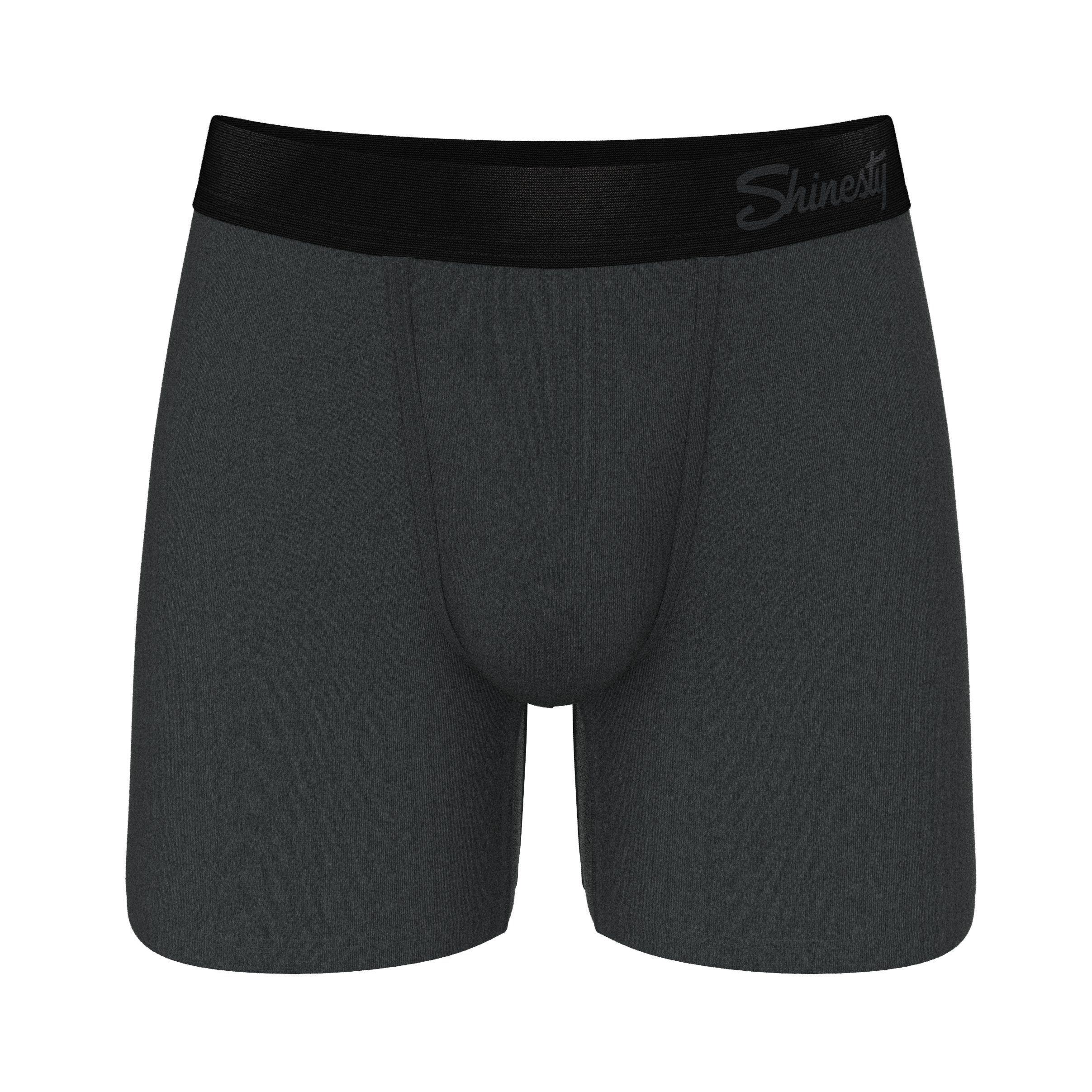 The Basalt | Heather Charcoal Ball Hammock® Pouch Underwear - Shinesty