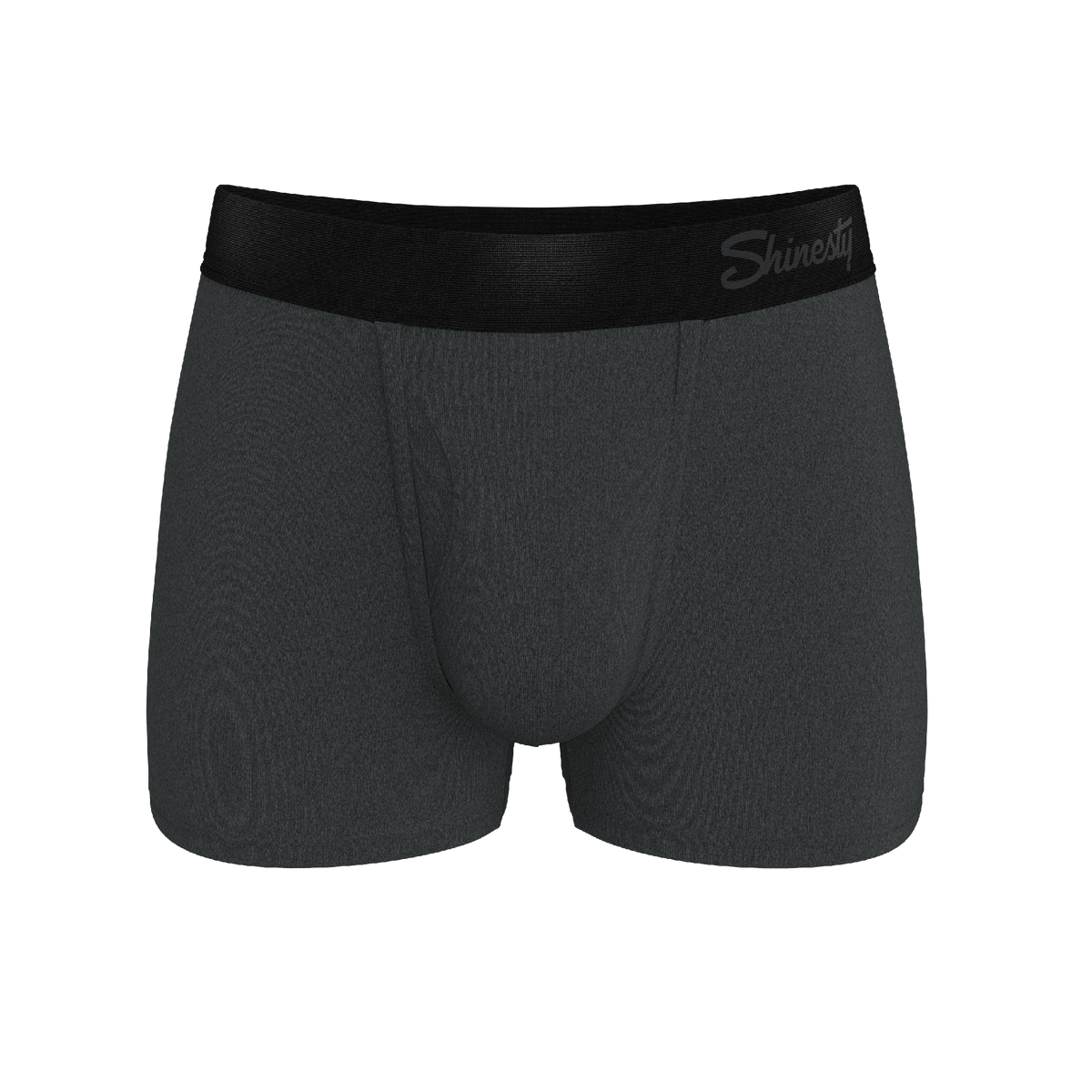 The Basalt | Heather Charcoal Ball Hammock® Pouch Trunks Underwear - Shinesty