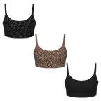 The Basics | Women's Boob Hammock™ Bralette 3 Pack - Shinesty