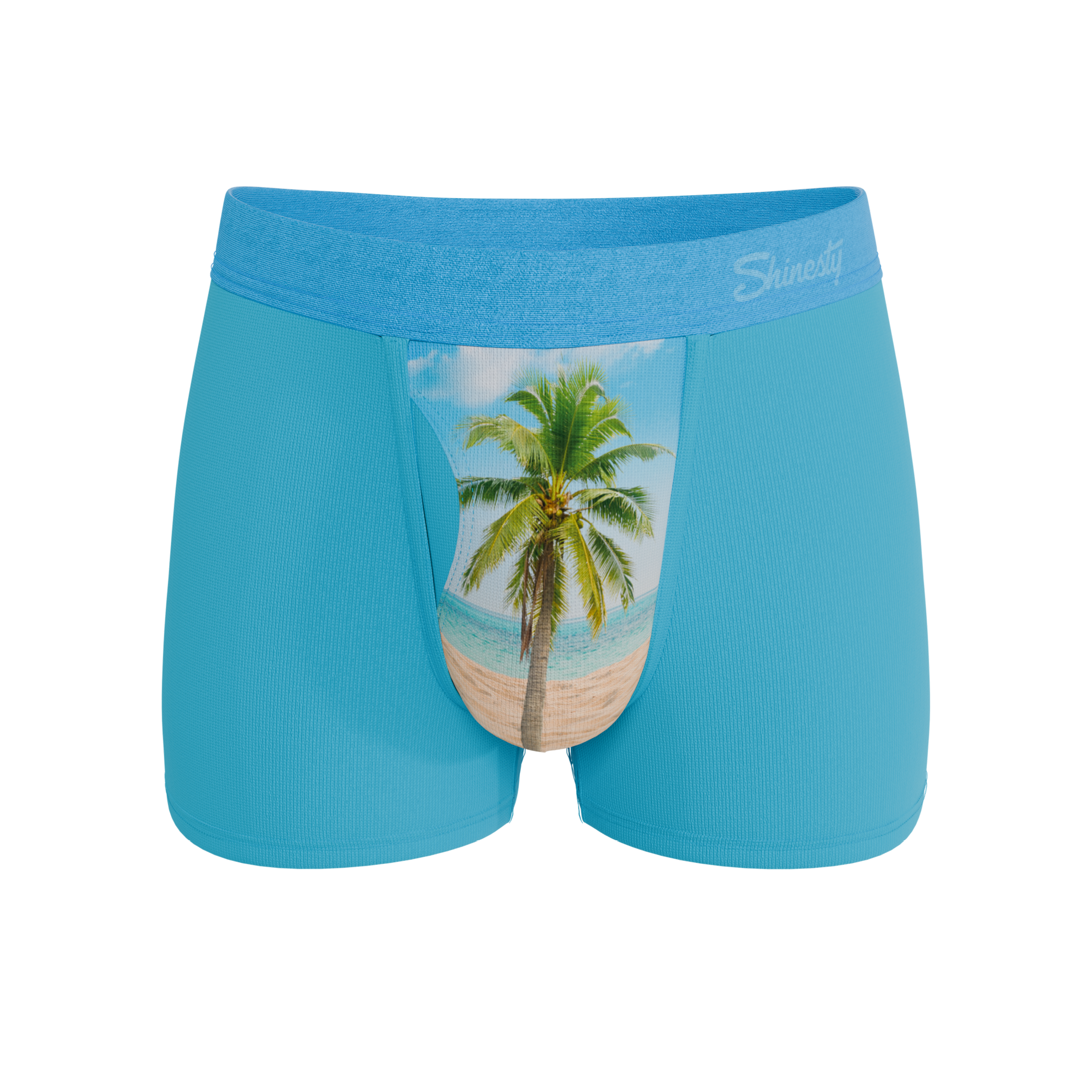 The Beach Please | Palm Tree Ball Hammock® Pouch Trunks Underwear - Shinesty