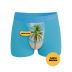 The Beach Please | Palm Tree Ball Hammock® Pouch Trunks Underwear - Shinesty