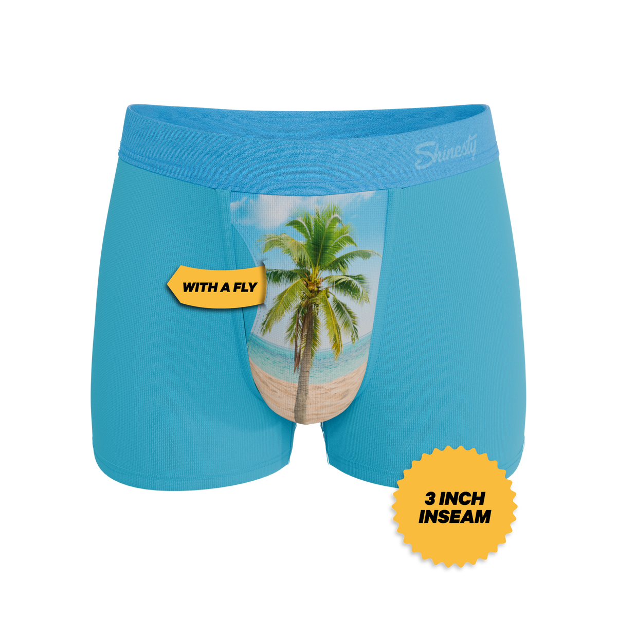 The Beach Please | Palm Tree Ball Hammock® Pouch Trunks Underwear - Shinesty