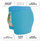The Beach Please | Palm Tree Ball Hammock® Pouch Trunks Underwear - Shinesty