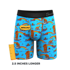 The Bear | Bear and Otter Rainbow Ball Hammock® Boxer - Long Leg - Shinesty
