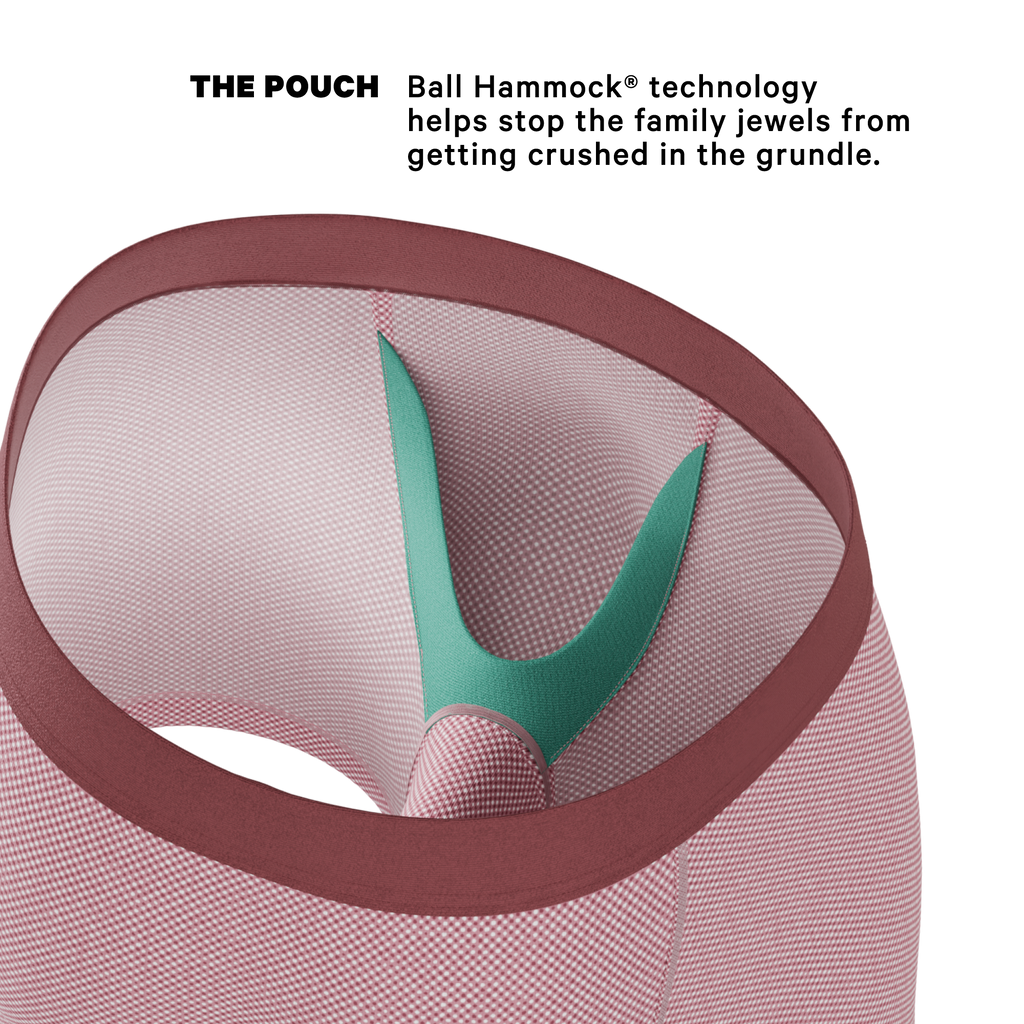 The Bell Pep | Red Chambray Ball Hammock® Pouch Underwear - Shinesty