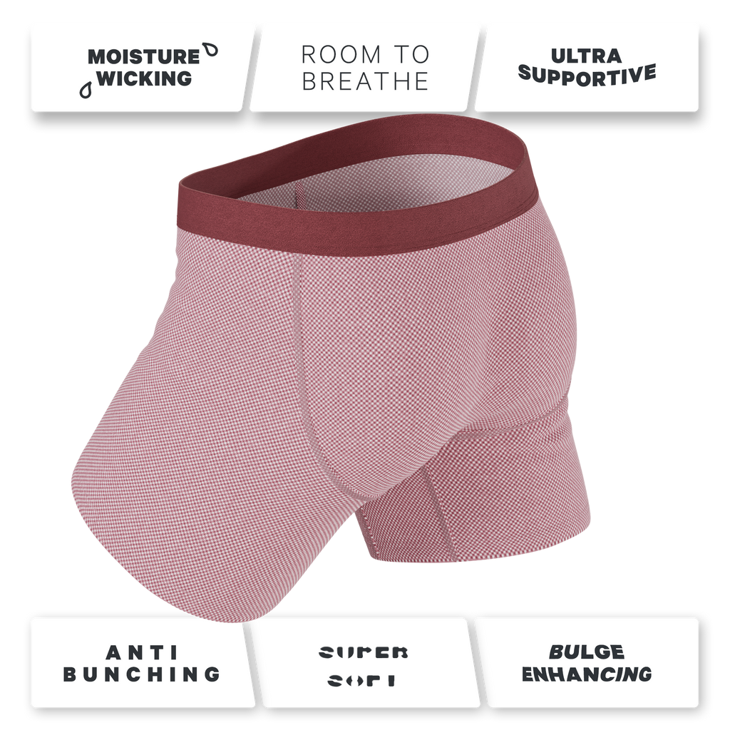 The Bell Pep | Red Chambray Ball Hammock® Pouch Underwear - Shinesty