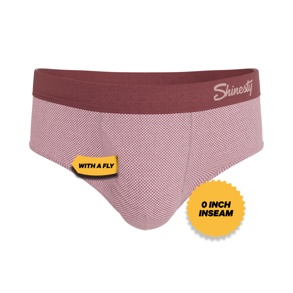 The Bell Pep | Red Chambray Ball Hammock® Pouch Underwear Briefs - Shinesty