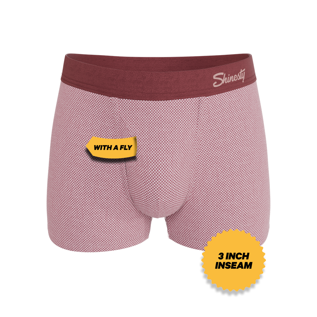 The Bell Pep | Red Chambray Ball Hammock® Pouch Trunks Underwear - Shinesty