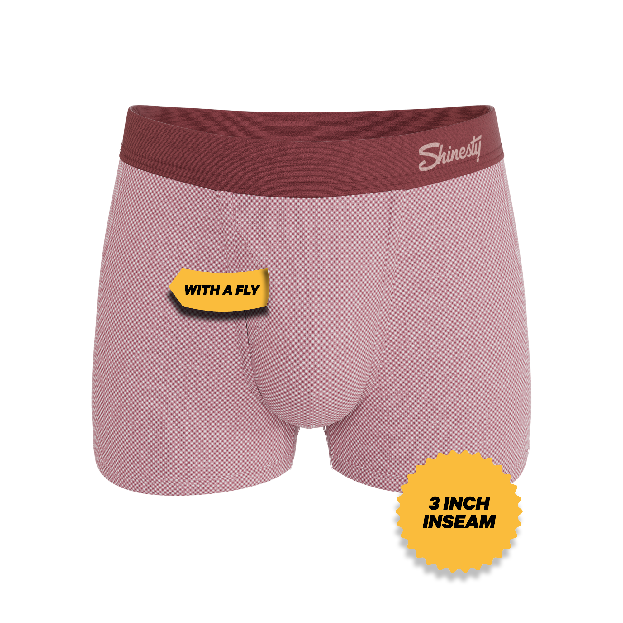 The Bell Pep | Red Chambray Ball Hammock® Pouch Trunks Underwear - Shinesty