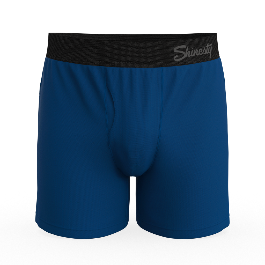 The Big Blue | Navy Boxers - Shinesty