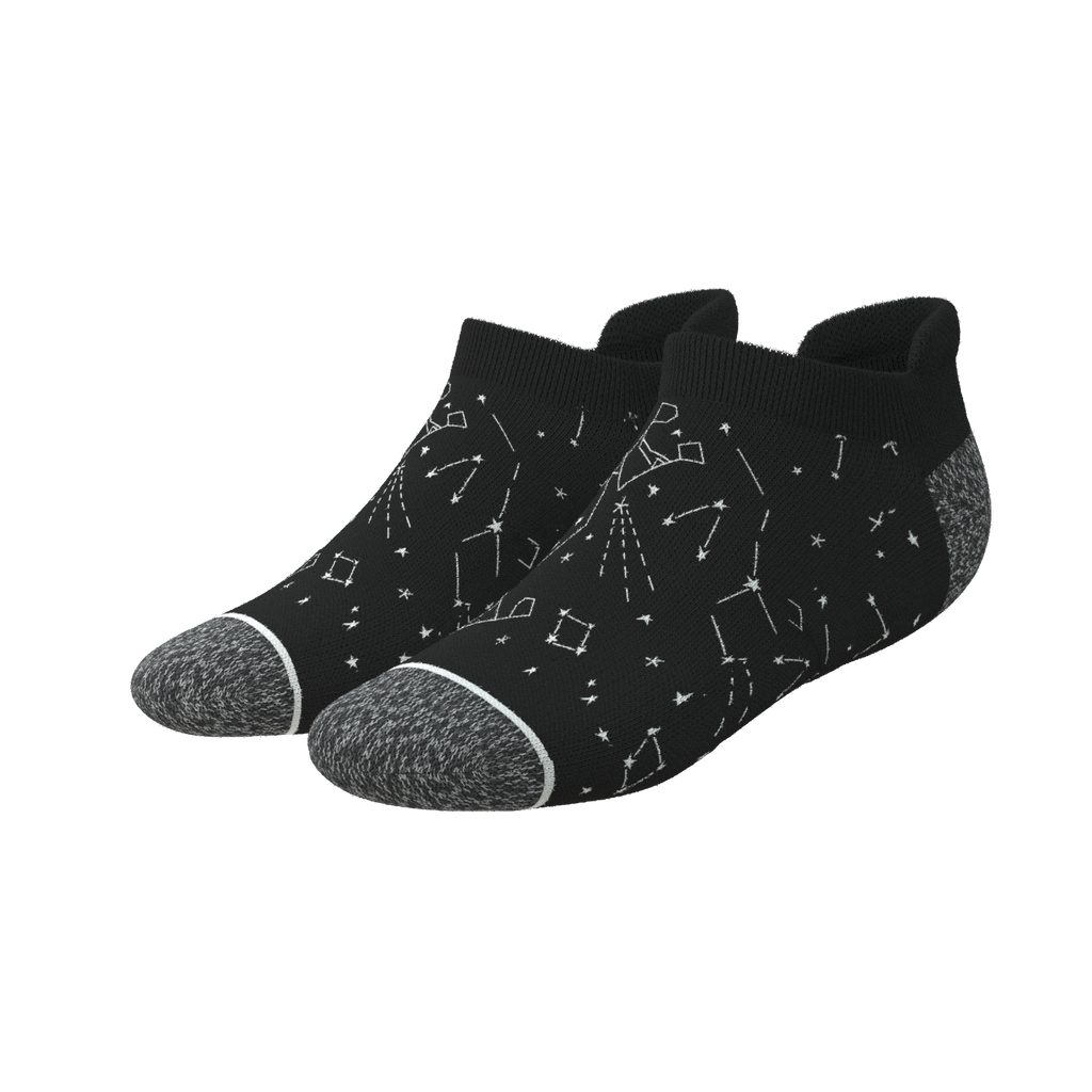 The Big Bang | Constellation Heel Hammock™ Ankle Socks - Shinesty