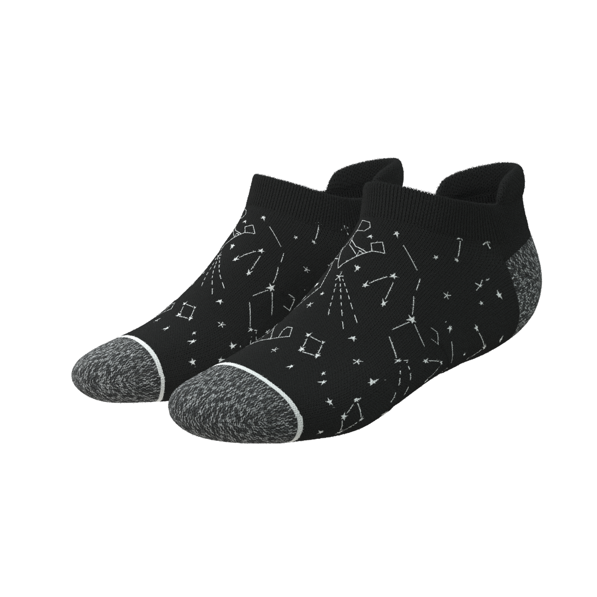 The Big Bang | Constellation Heel Hammock™ Ankle Socks - Shinesty