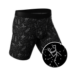 The Big Bang | Glow In The Dark Constellation Ball Hammock® Boxer - Long Leg - Shinesty