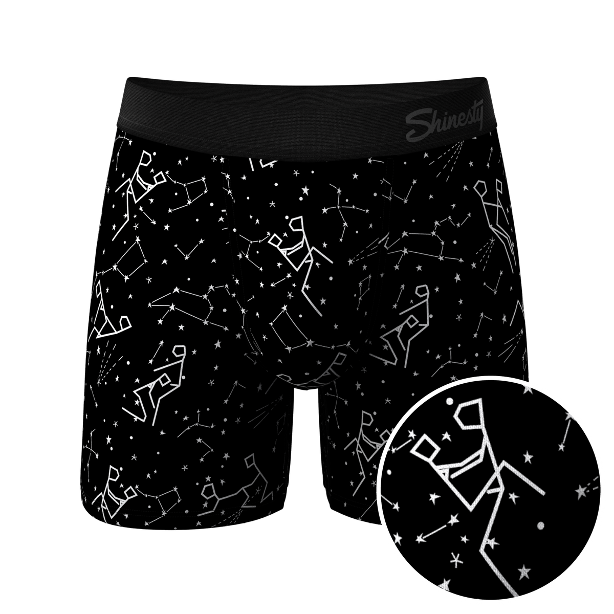 The Big Bang | Glow In The Dark Constellation Ball Hammock® Pouch Underwear - Shinesty