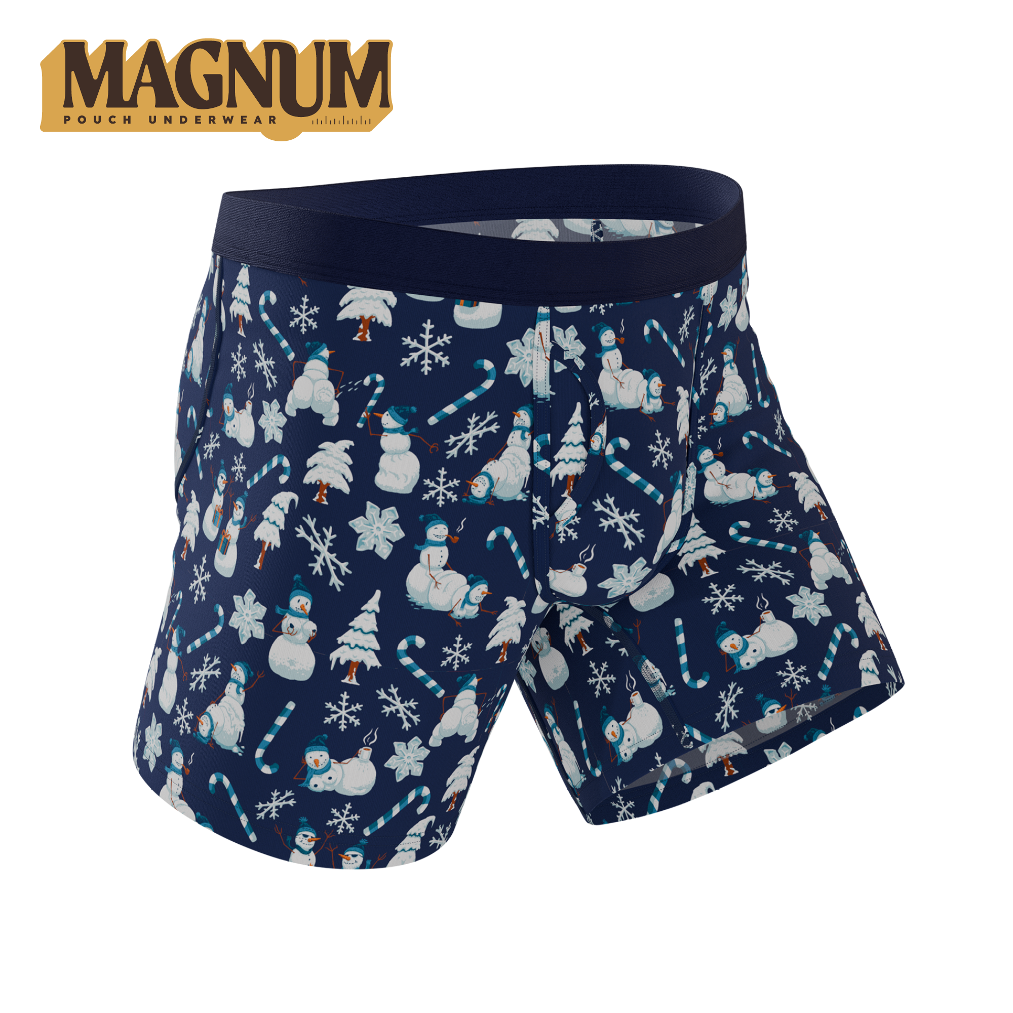 The Big Blizzard | Naughty Snowmen Ball Hammock® Magnum Big Pouch Underwear - Shinesty