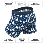 The Big Blizzard | Naughty Snowmen Ball Hammock® Pouch Underwear With Fly - Shinesty