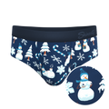 The Big Blizzard | Naughty Snowmen Ball Hammock® Pouch Underwear Briefs - Shinesty