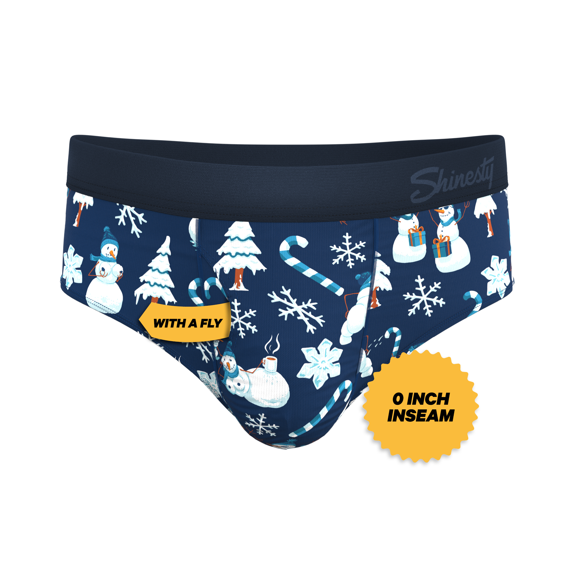The Big Blizzard | Naughty Snowmen Ball Hammock® Pouch Underwear Briefs - Shinesty