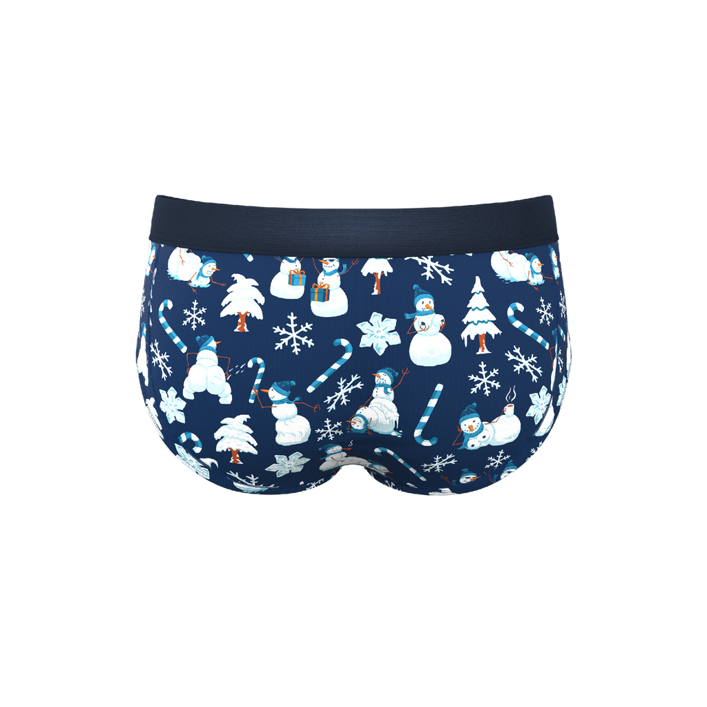 The Big Blizzard | Naughty Snowmen Ball Hammock® Pouch Underwear Briefs - Shinesty