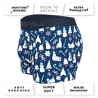 The Big Blizzard | Naughty Snowmen Ball Hammock® Pouch Trunks Underwear - Shinesty