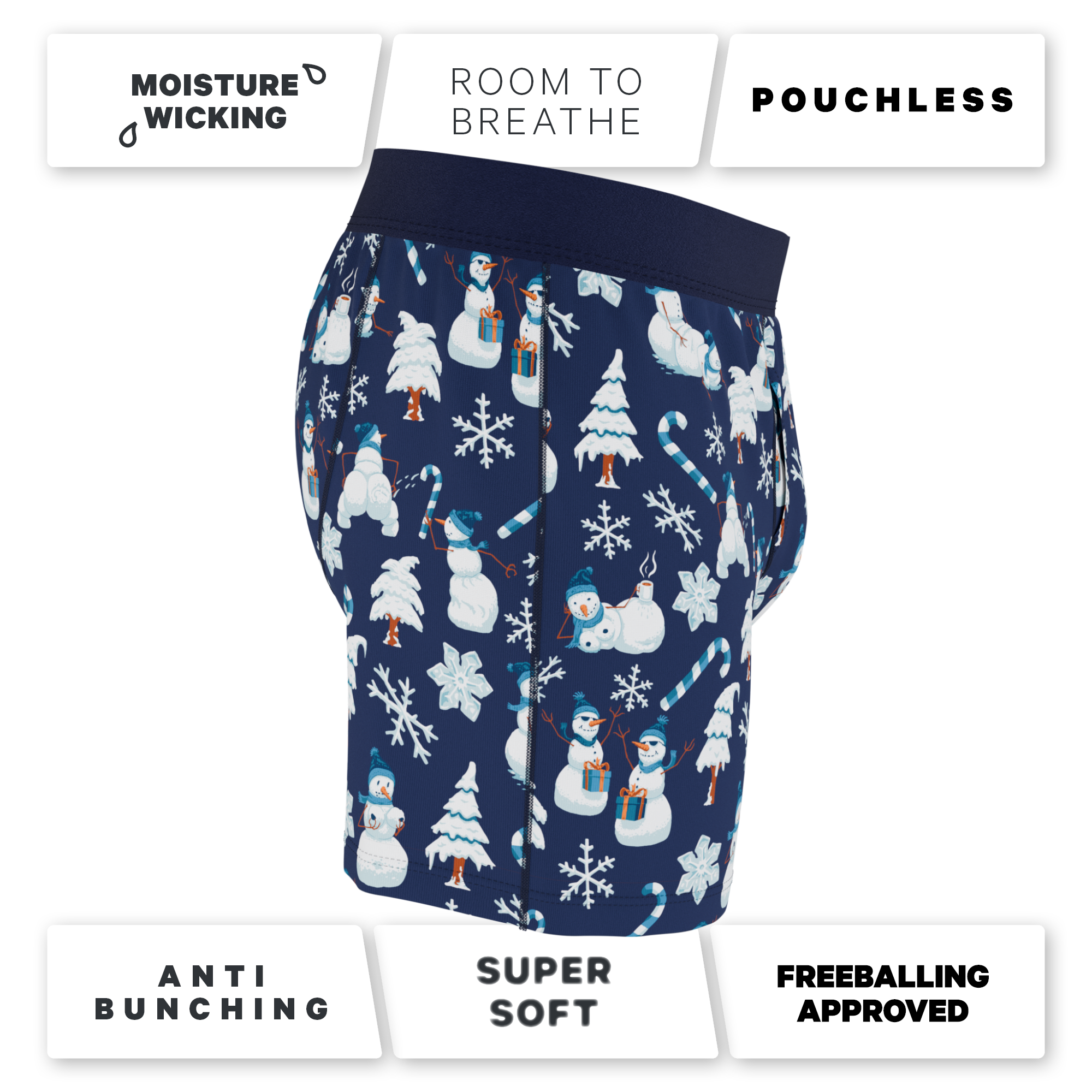 The Big Blizzard | Naughty Snowmen Boxers - Shinesty