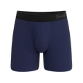 The Big Blue | Navy Ball Hammock® Pouch Underwear With Fly - Shinesty