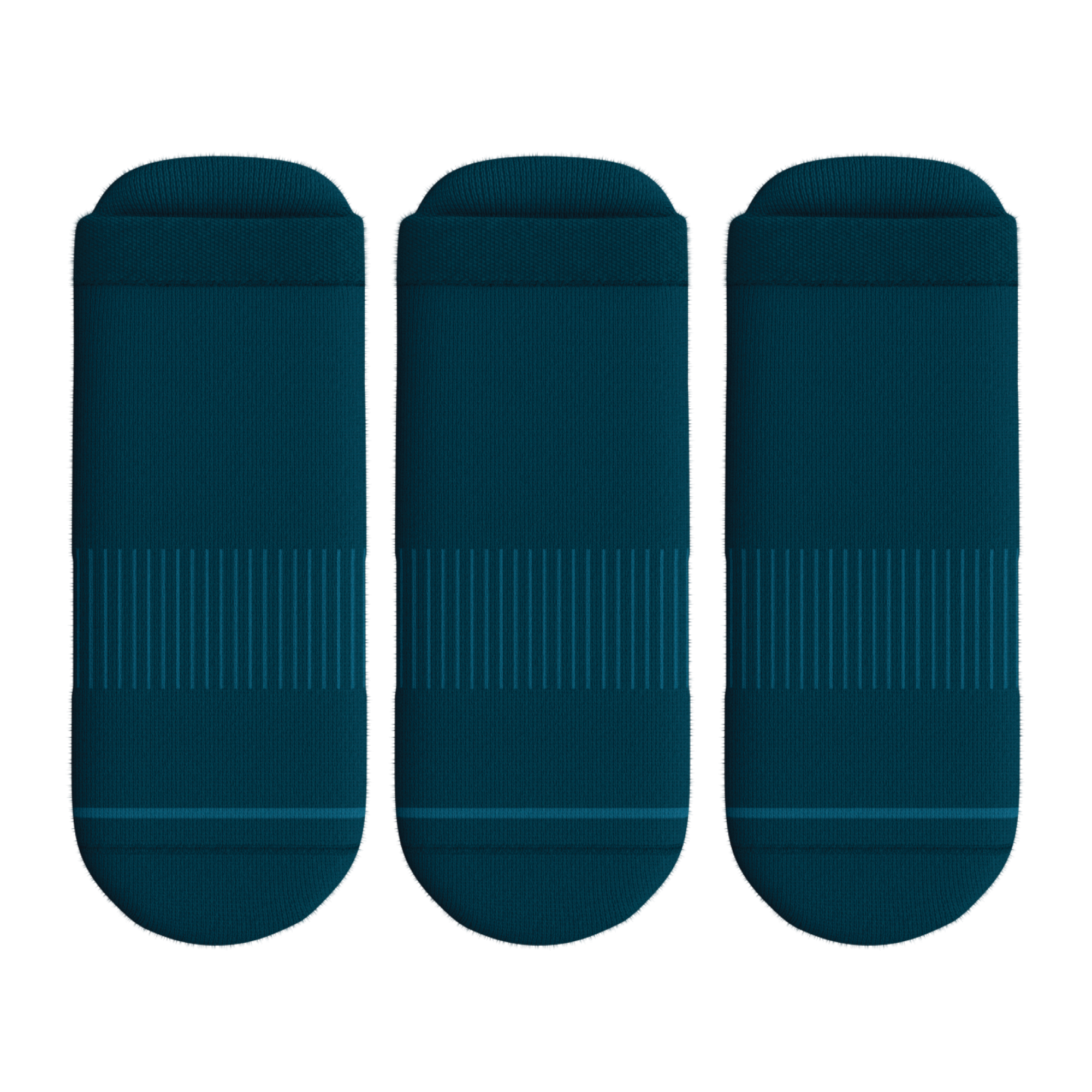 The Big Blue | Heel Hammock™ Ankle Socks 3 Pack - Shinesty