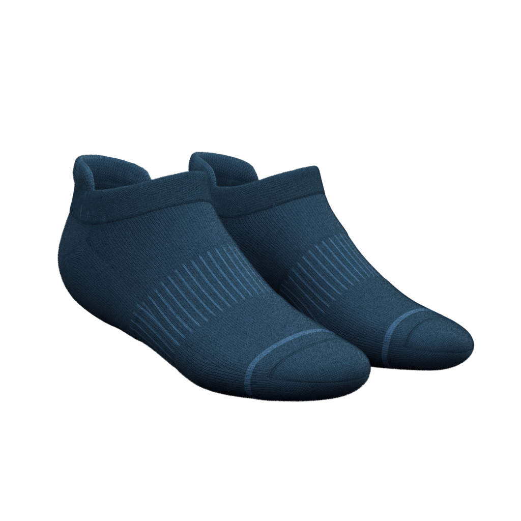 The Big Blue | Heel Hammock™ Ankle Socks 6 Pack - Shinesty