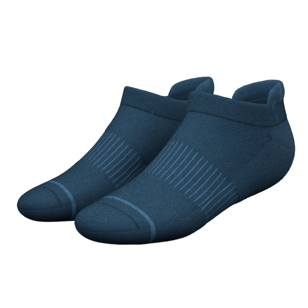 The Big Blue | Heel Hammock™ Ankle Socks 6 Pack - Shinesty