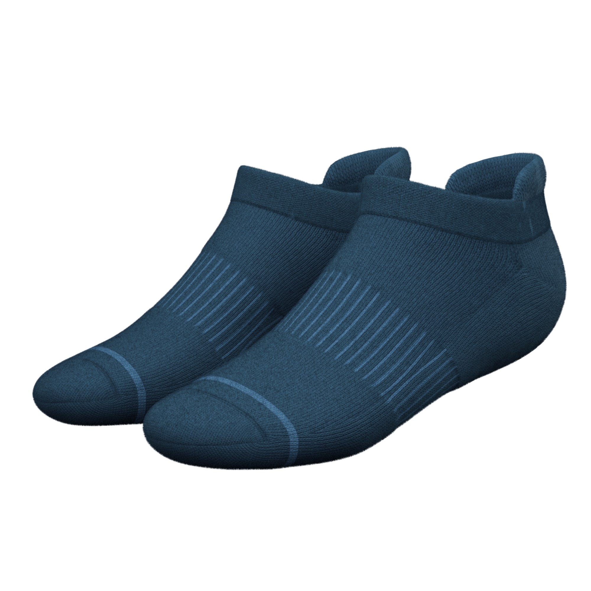 The Big Blue | Heel Hammock™ Ankle Socks 6 Pack - Shinesty