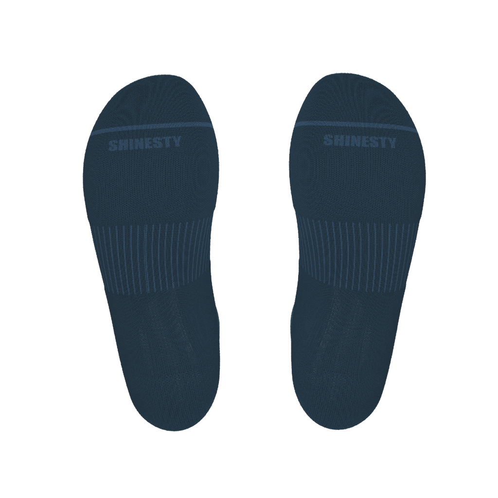 The Big Blue | Heel Hammock™ Ankle Socks 6 Pack - Shinesty