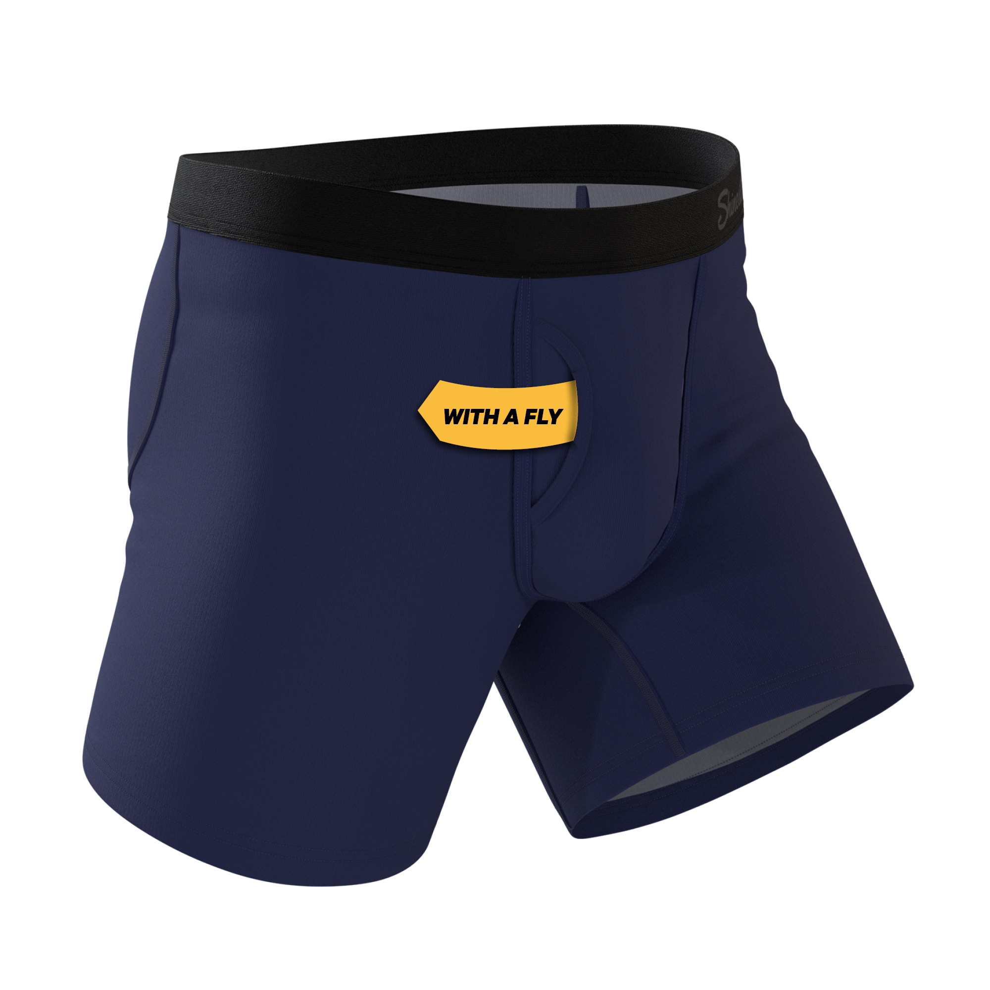 The Big Blue | Ball Hammock® Pouch Boxer Briefs with Fly 7 Pack - Shinesty