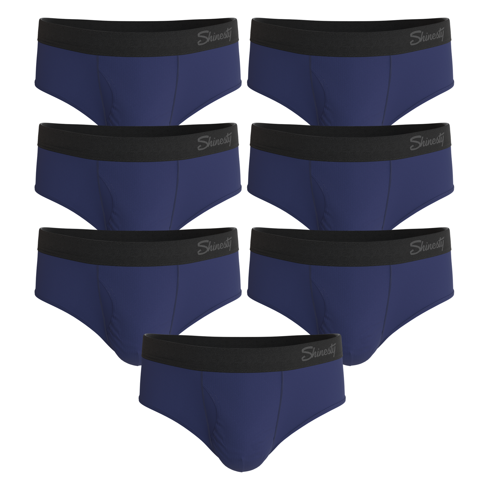 The Big Blue | Ball Hammock® Pouch Briefs 7 Pack - Shinesty