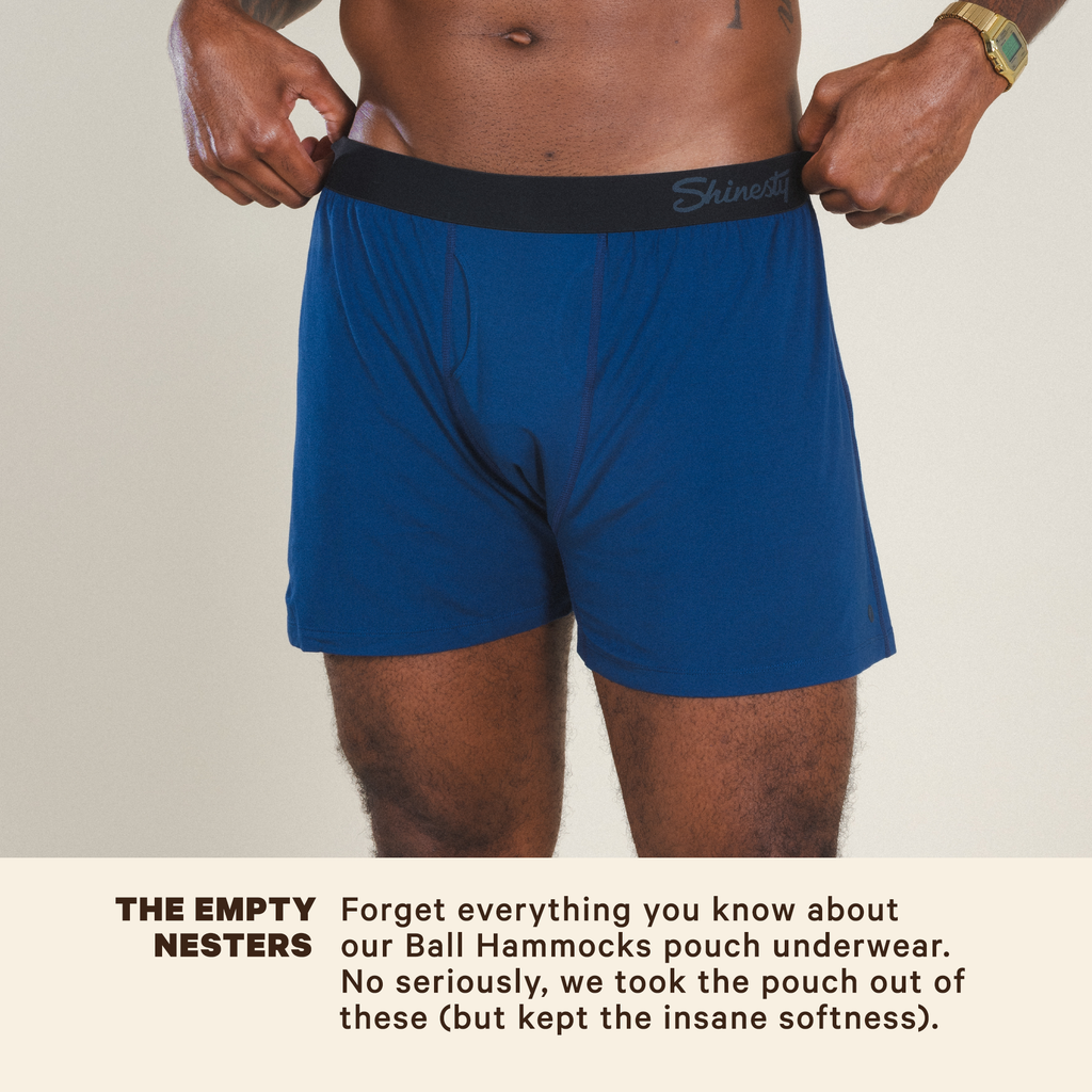 The Big Blue | Navy Boxers - Shinesty