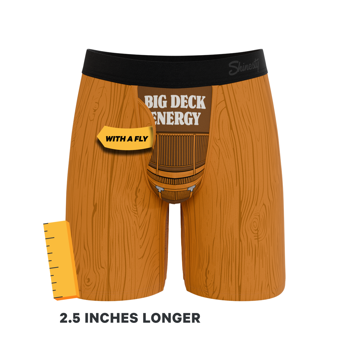 The Big Deck Energy | Shinesty X Middle Class Fancy Ball Hammock® Boxer - Long Leg - Shinesty