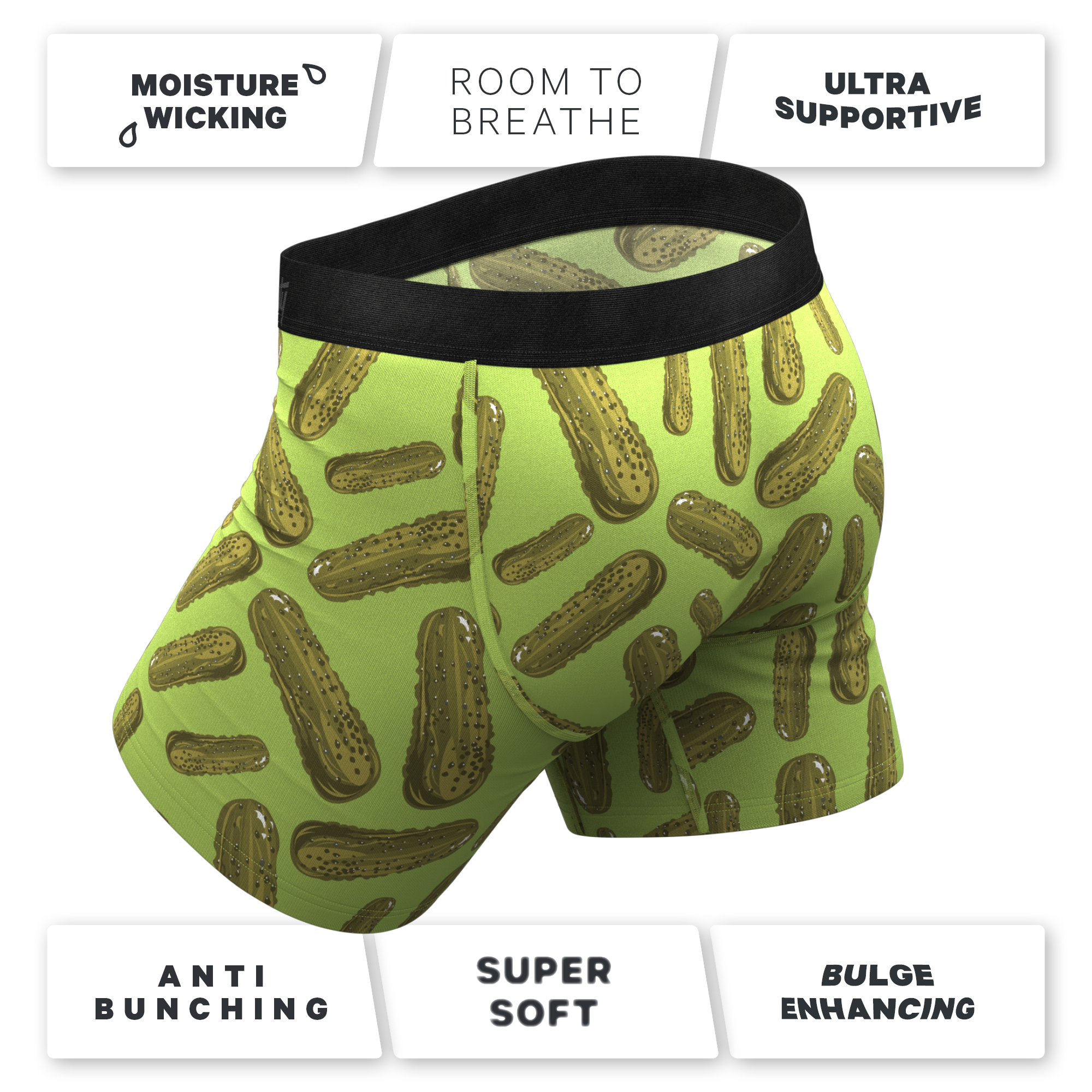 The Big Dill | Pickle Ball Hammock® Pouch Underwear - Shinesty