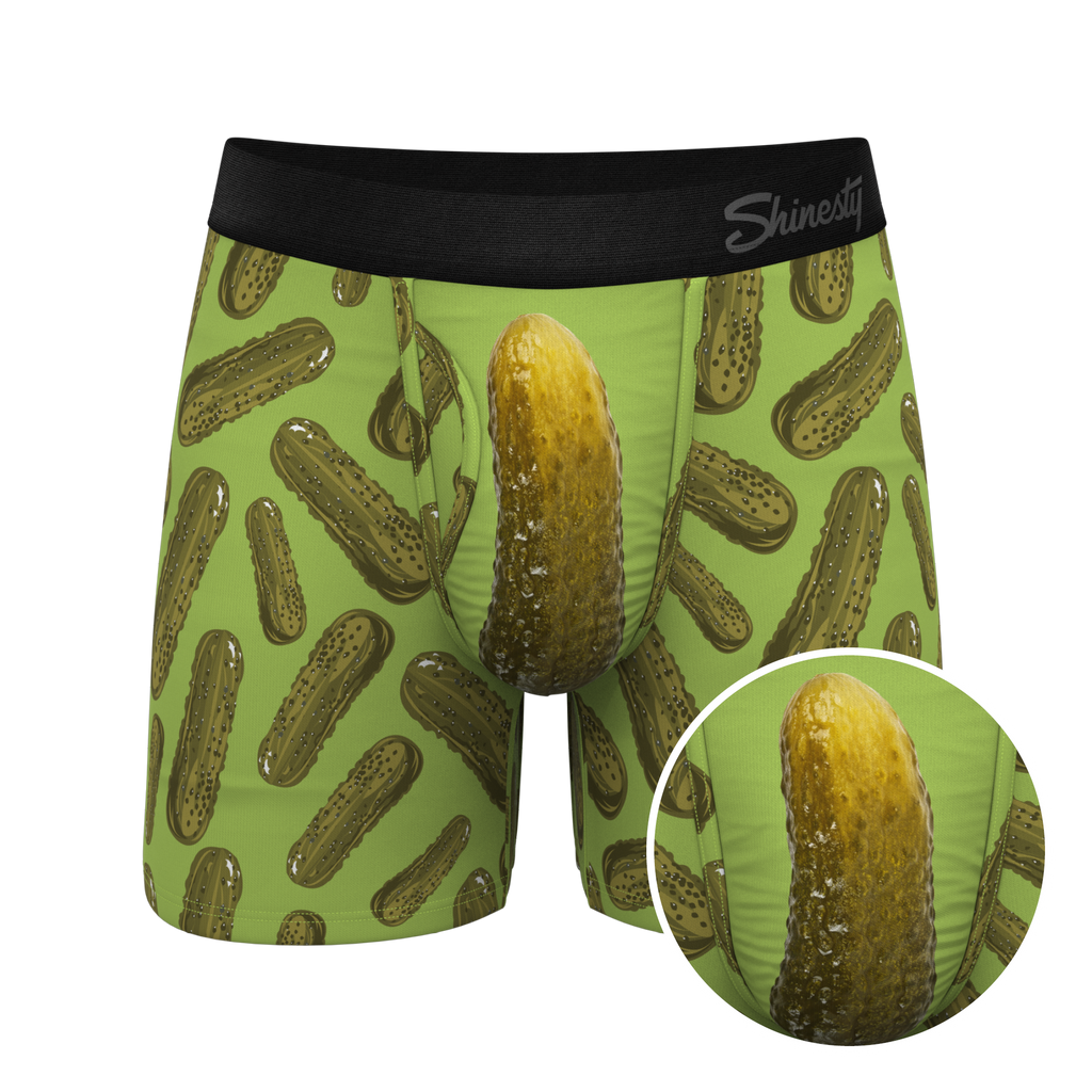 The Big Dill | Pickle Ball Hammock® Pouch Underwear With Fly - Shinesty
