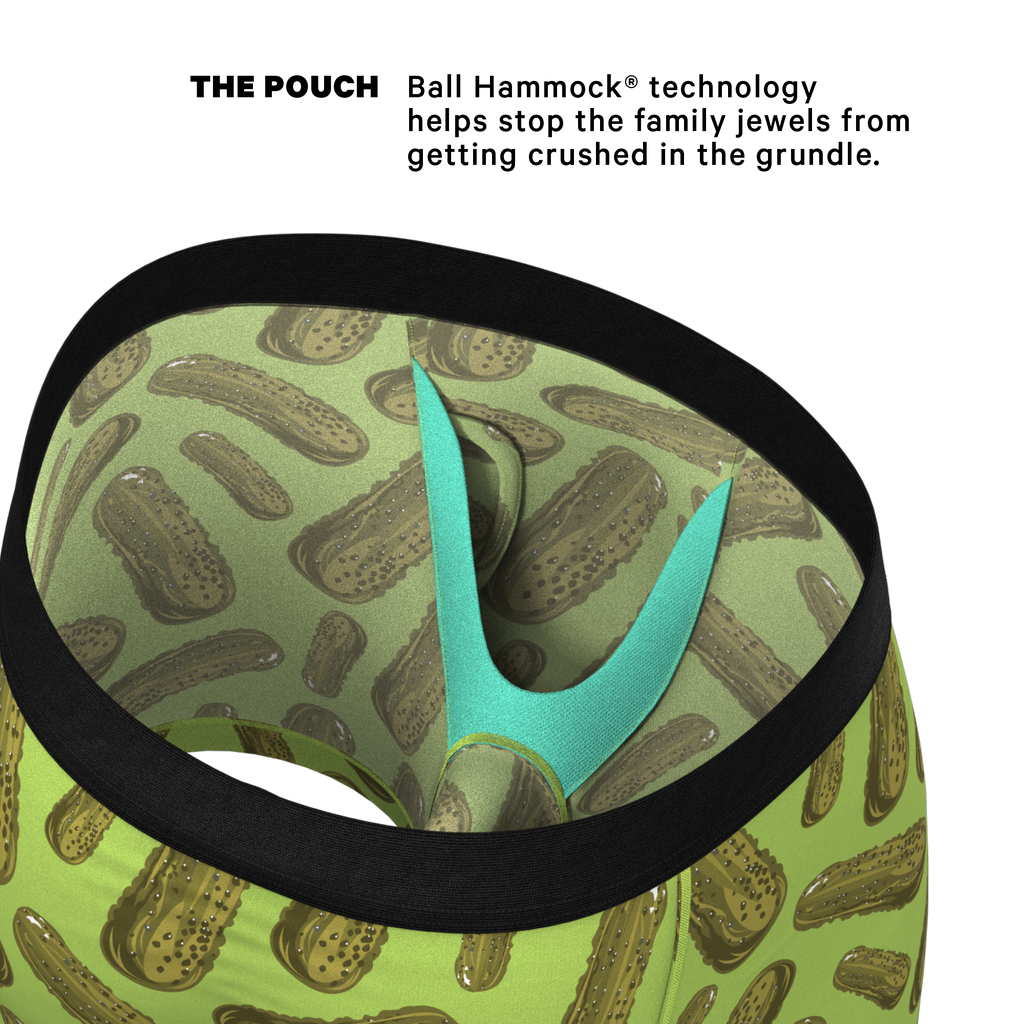 The Big Dill | Pickle Ball Hammock® Pouch Underwear With Fly - Shinesty