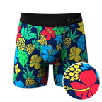 The Big Kahunas | Hawaiian Print Ball Hammock® Pouch Underwear - Shinesty