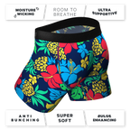 The Big Kahunas | Hawaiian Print Ball Hammock® Pouch Underwear - Shinesty