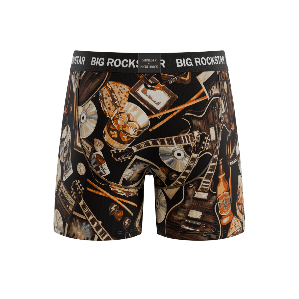 The Big Rock Star | Shinesty X Nickelback Guitar Ball Hammock® Pouch Underwear With Fly - Shinesty