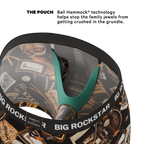 The Big Rock Star | Shinesty X Nickelback Guitar Ball Hammock® Pouch Underwear With Fly - Shinesty