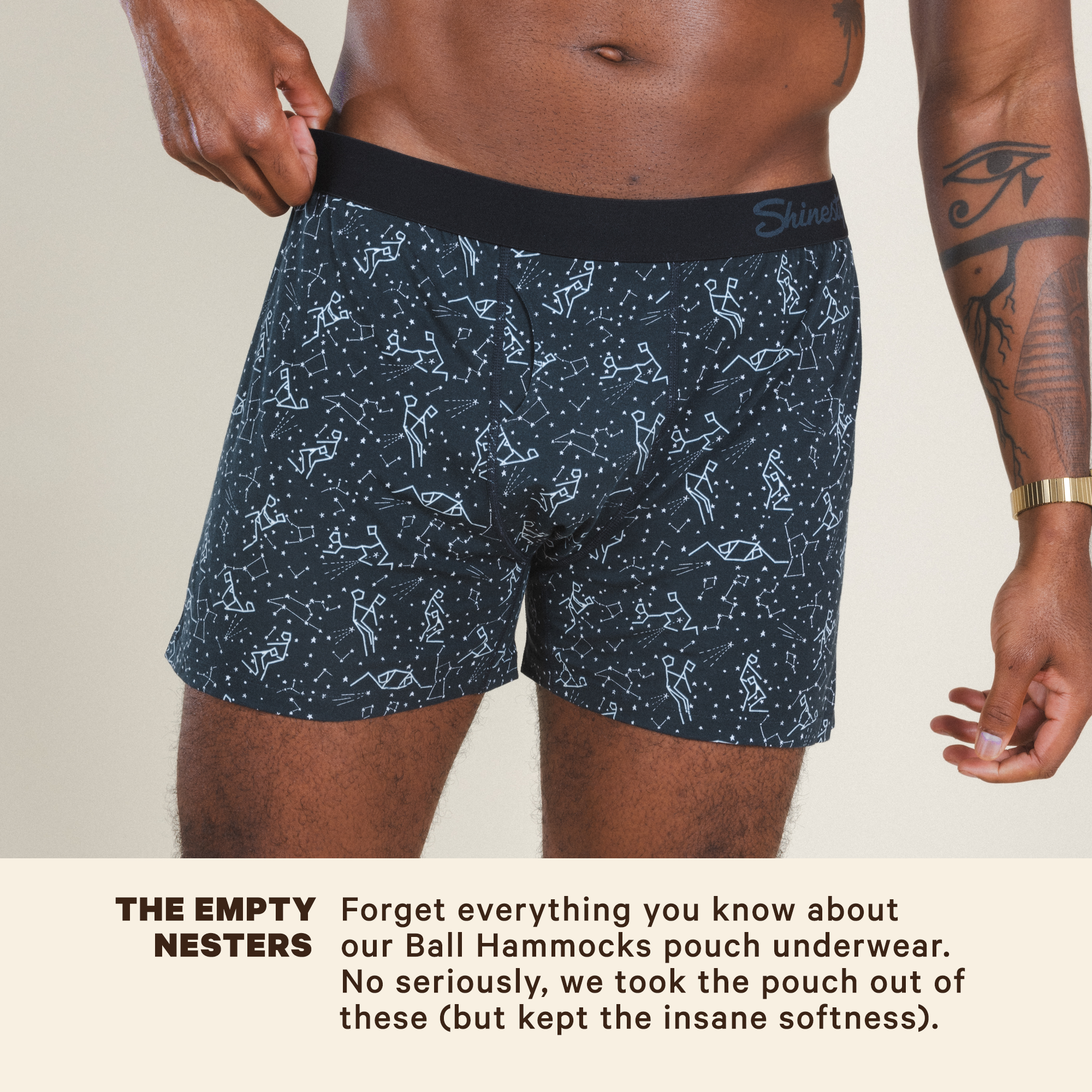 The Big Bang | Glow In The Dark Constellation Boxers - Shinesty