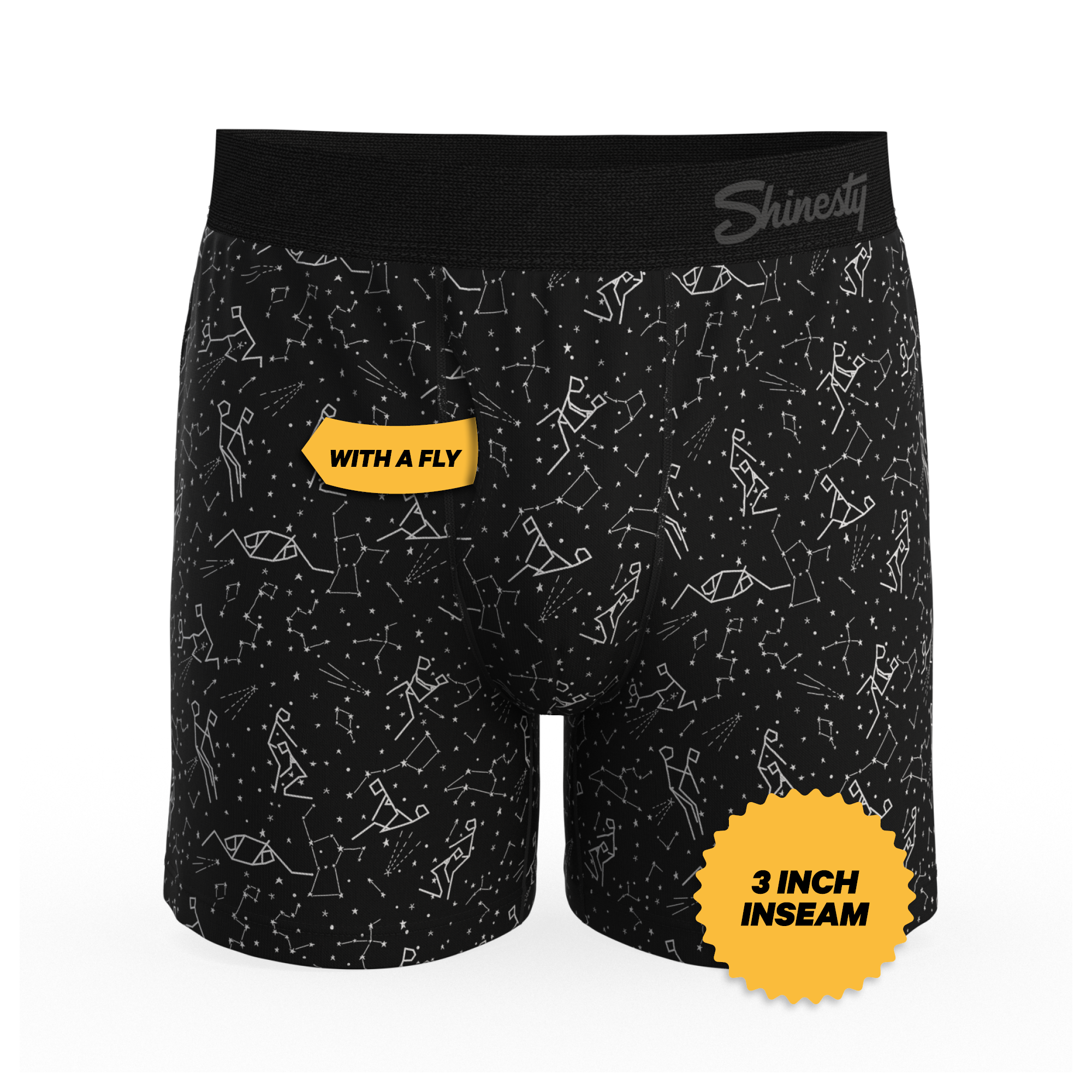 The Big Bang | Glow In The Dark Constellation Boxers - Shinesty