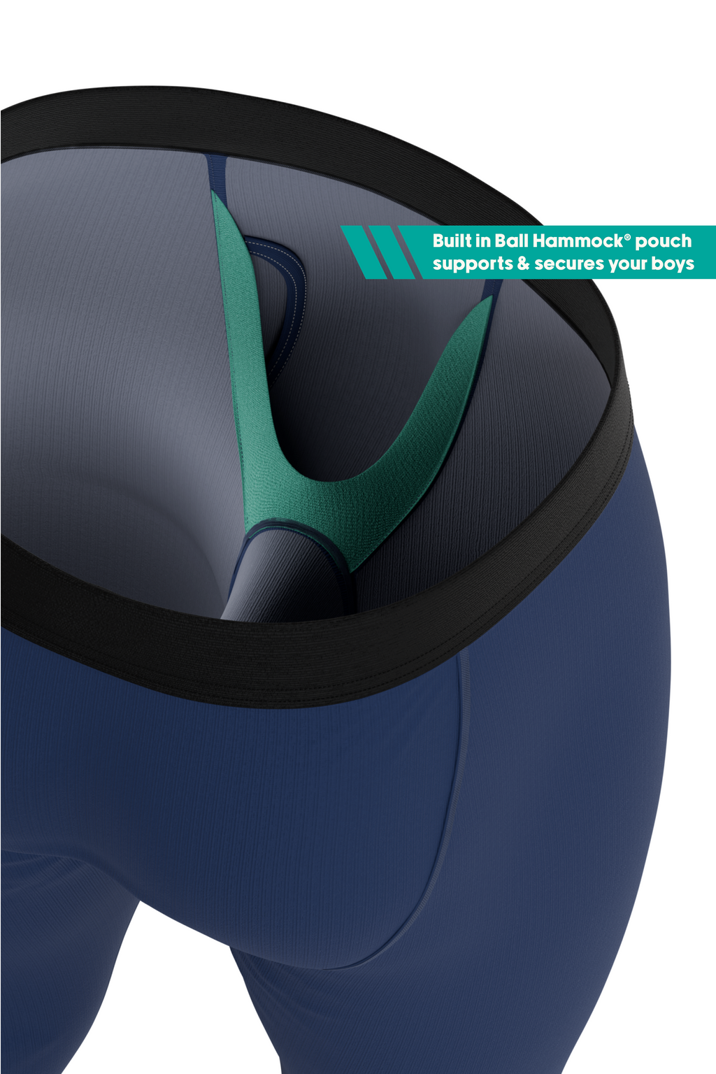 The Big Blue | Navy Ball Hammock® Long Johns