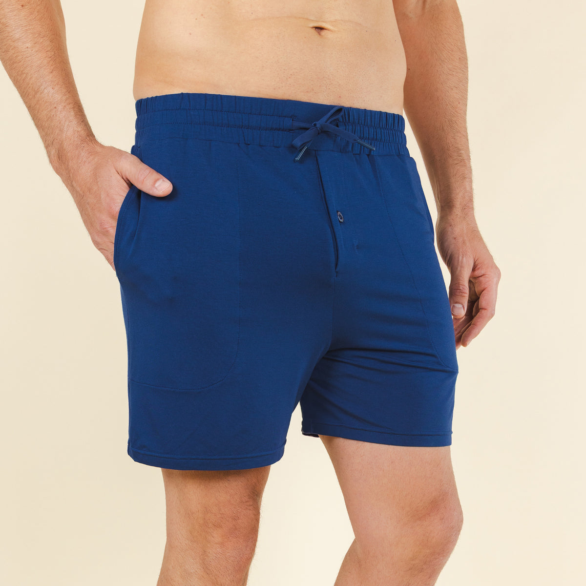 The Big Blue | Navy SleepDeep™ Men’s Pajama Shorts - Shinesty